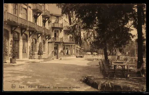 AK Spa, Hotel Balmoral, Les Terrasses et Jardins