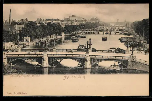 AK Amsterdam, Binnen en Buiten Amstel, Panorama