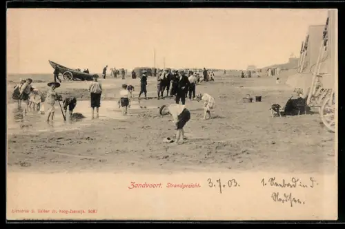 AK Zandvoort, Strandgezicht