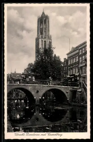 AK Utrecht, Domtoren met Gaardbrug