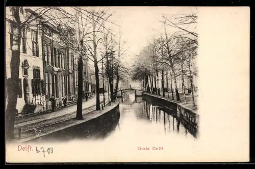 AK Delft, Oude Delft, Ortspartie