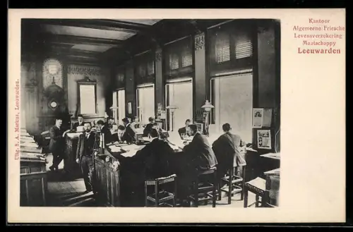 AK Leeuwarden, Algemeene Friesche Levensverzekering Maatschappy, Kantoor