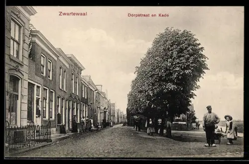 AK Zwartewaal, Dorpstraat en Kade