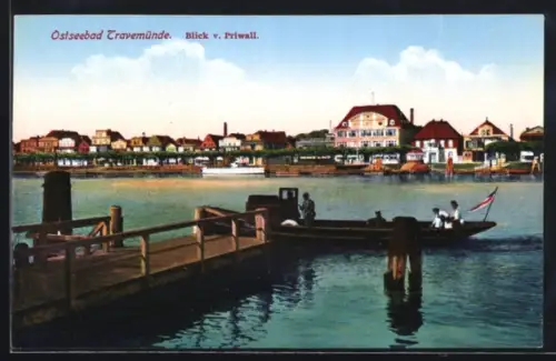 AK Travemünde, Blick von Priwall