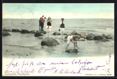 AK Travemünde, Strandpartie