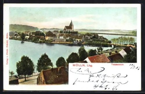 AK Mölln /Lbg., Totalansicht
