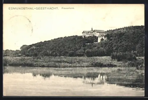 AK Geesthacht a. Elbe, Heilstätte Edmundsthal, Frauenheim