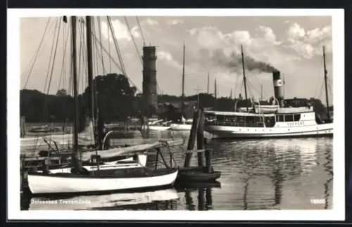 AK Travemünde, Dampfer Seemöwe