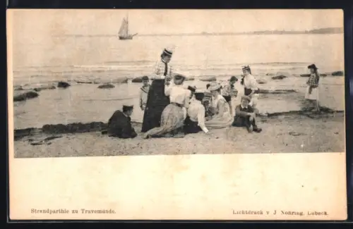 AK Travemünde, Strandpartie