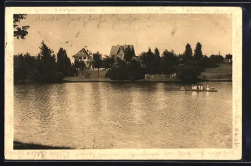 AK Neu-Travemünde a. d. Ostsee, Uferpartie