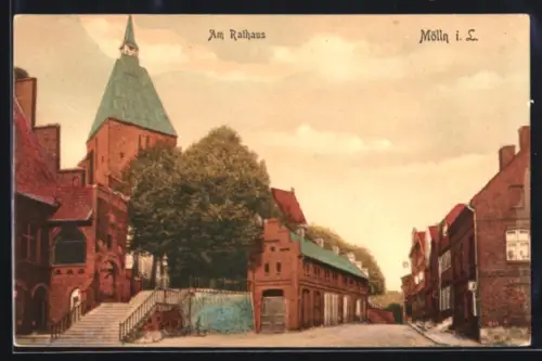 AK Mölln i. L., Am Rathaus