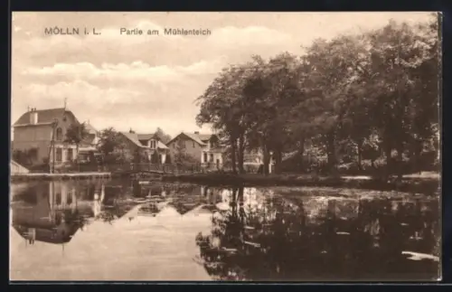 AK Mölln i. L., Partie am Mühlenteich
