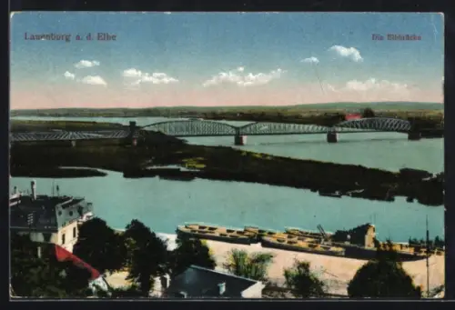 AK Lauenburg a. d. Elbe, Elbbrücke
