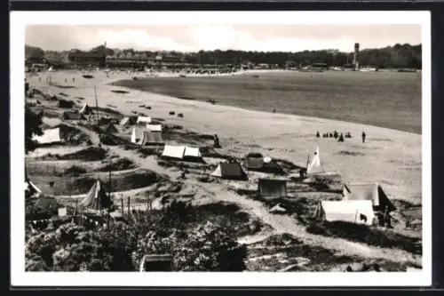 AK Travemünde, Priwall, Zeltplatz, Strand