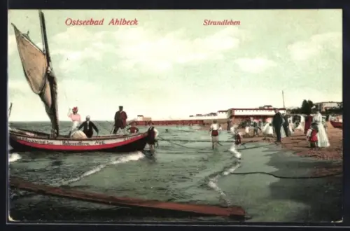 AK Ahlbeck, Strandleben