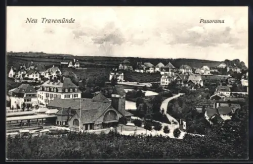 AK Neu Travemünde, Panorama