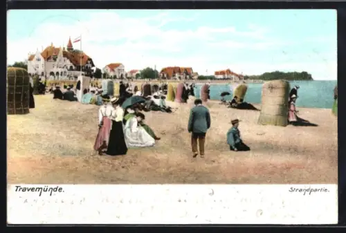 AK Travemünde, Strandpartie