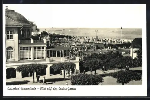 AK Travemünde, Blick auf den Casino-Garten