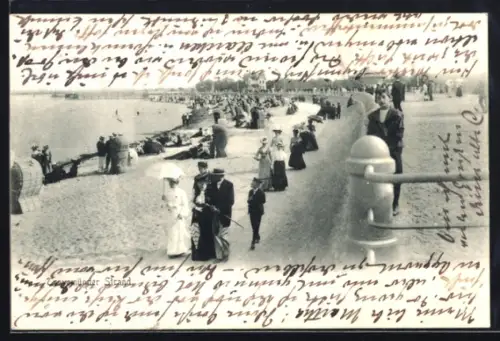 AK Travemünde, Strandpromenade und Strand