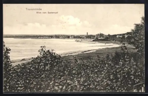 AK Travemünde, Blick vom Seetempel