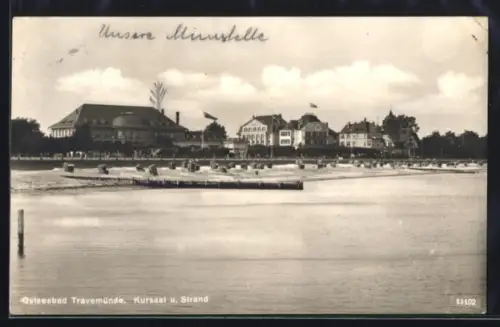 AK Travemünde, Kursaal und Strand