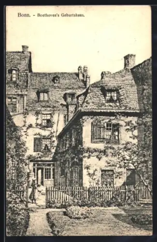 AK Bonn, Beethovens Geburtshaus