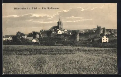 AK Hillesheim i. d. Eifel, Alte Stadtmauer