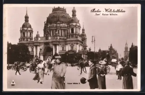 AK Berlin, Dom Kaiser Wilhelm