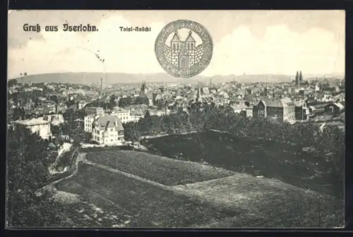AK Iserlohn, Total-Ansicht des Ortes