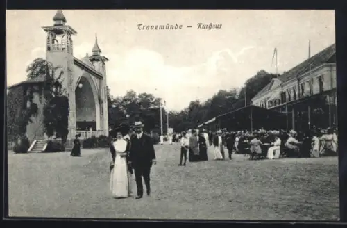 AK Travemünde, Partie am Kurhaus