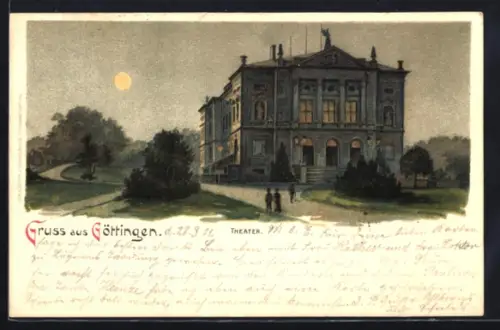 Lithographie Göttingen, Theater im Mondschein