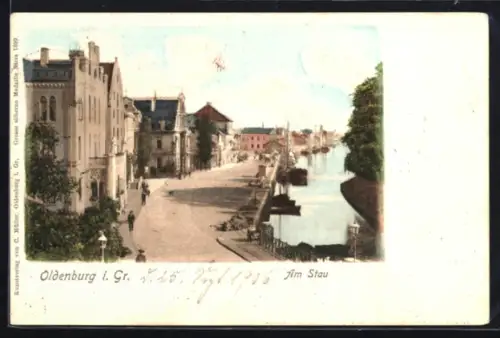AK Oldenburg i. Gr., Am Stau