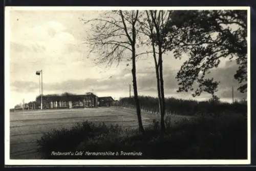 AK Travemünde, Restaurant und Café Hermannshöhe, Inh. W. Beythien