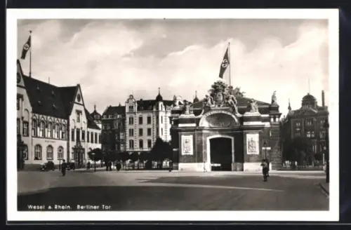 AK Wesel a. Rhein, Berliner Tor, 