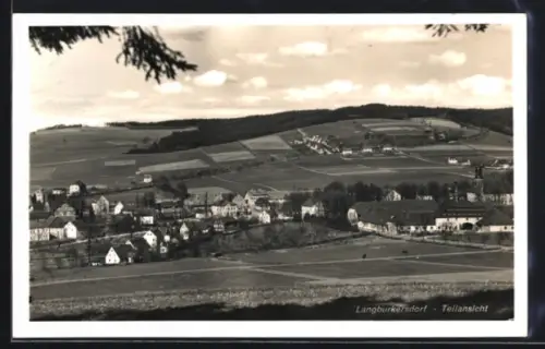 AK Langburkersdorf, Teilansicht