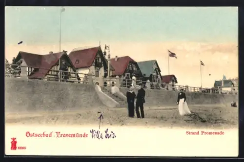 AK Travemünde, Strand Promenade