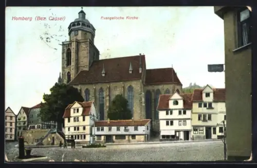 AK Homberg /Cassel, Evangelische Kirche