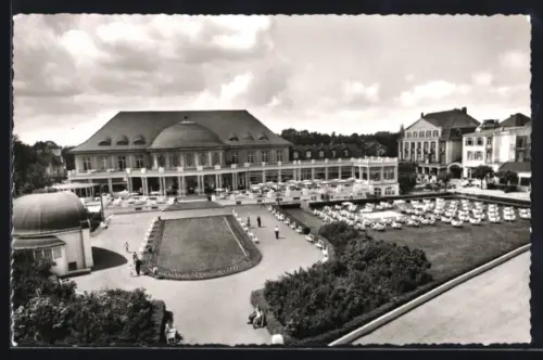 AK Travemünde, Ostseebad, Cafe Casino und Garten