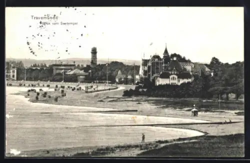 AK Travemünde, Blick vom Seetempel