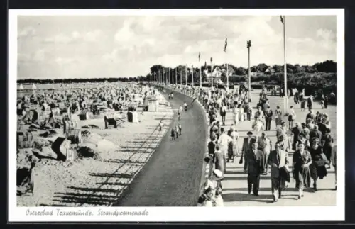 AK Travemünde, Ostseebad, Strandpromenade