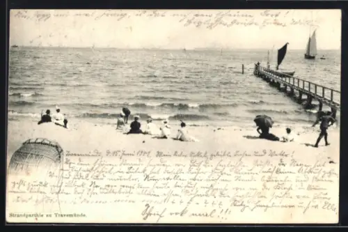 AK Travemünde, Strandpartie