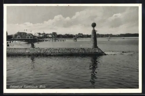 AK Travemünde, Ostseebad, Mole