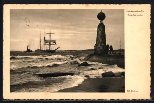 AK Travemünde, Ostseebad, Nordermole