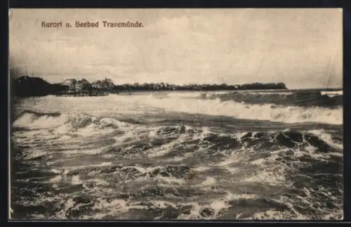 AK Travemünde, Strand und Brandung