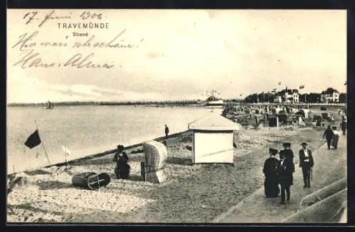 AK Travemünde, Strandpartie