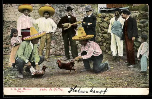 AK Mexico, Pelea de Gallos, Hahnenkampf