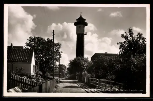 AK Wangerooge, Partie am Leuchtturm