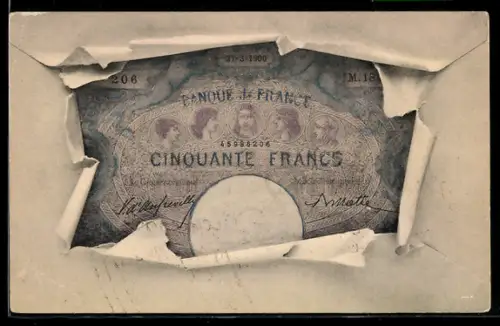 AK Geldschein, Banque de France, Cinquante Francs