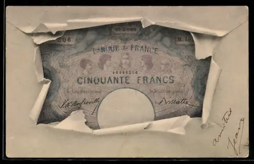 AK Geldschein, Banque de France, Cinquante Francs