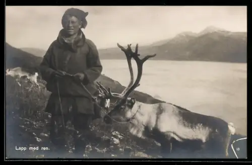 AK Same mit Rentier